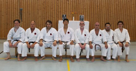 Sensei Nakamura at the Siemens Dojo