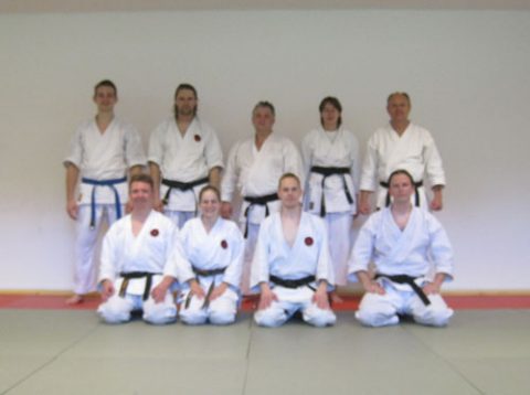 Bei der Dojo Einweihung von Andreas in Regensburg