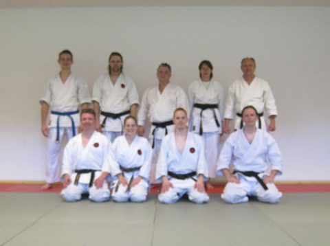 Bei der Dojo Einweihung von Andreas in Regensburg