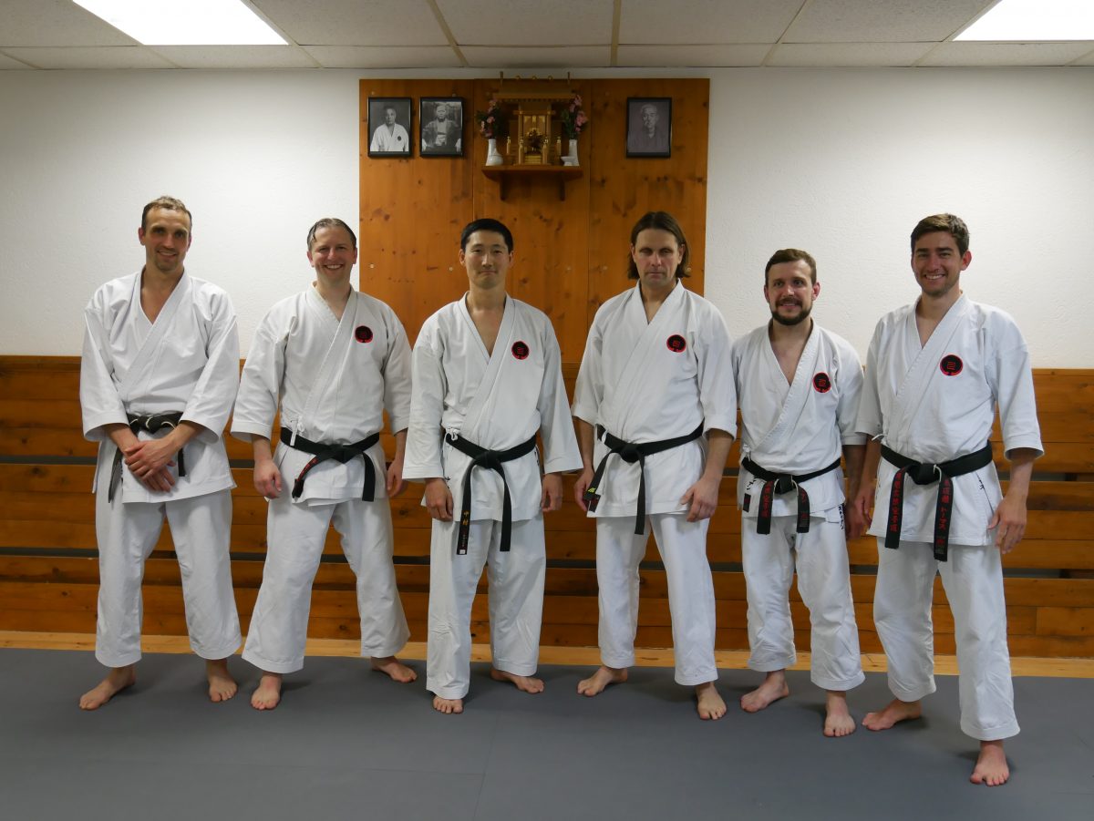 2017 Yudansha Gasshuku mit Sensei Nakamura, Halle