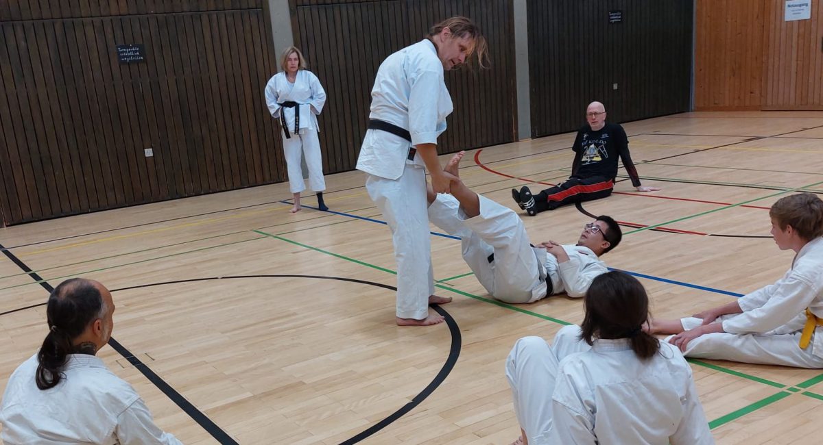 André mit Bodenkampflehrgang beim KVSH in Sörup