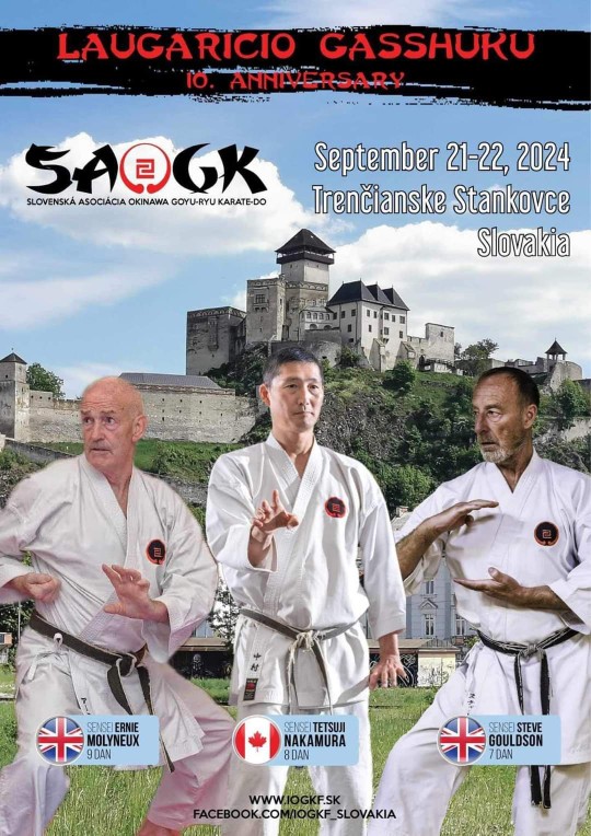 Laugaricio Gasshuku in der Slowakei mit Sensei Nakamura