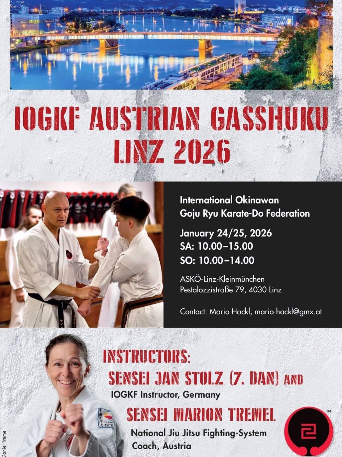 Austrian Gasshuku 2026 in Linz