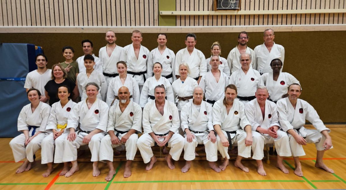 Karatetraining – Teilnahmerekord
