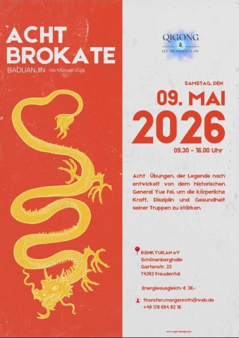 Qigong 8 Brokate @ Kenk Yukan e.V., Schönberghalle