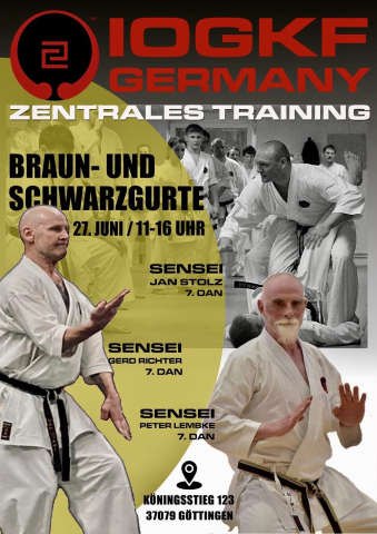 Zentrales Training Okinawa Karate @ Göttingen