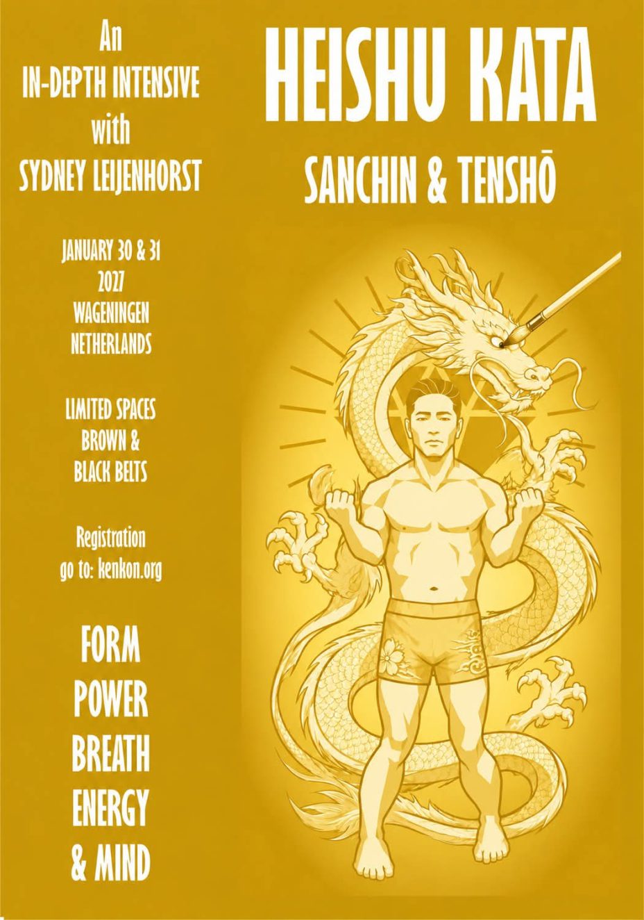 Heishu Kata Seminar mit Sensei Sydney Leijenhorst in Wageningen